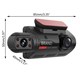 Câmera Veicular Tech Makers frontal e interna 1080P HD