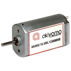 Micro Motor DC Akiyama 12V 6800RPM - AK080/16.5ML12S6800S