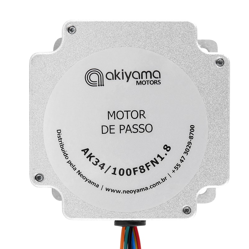 Motor de Passo NEMA 34 100Kgf.cm | Tech Makers