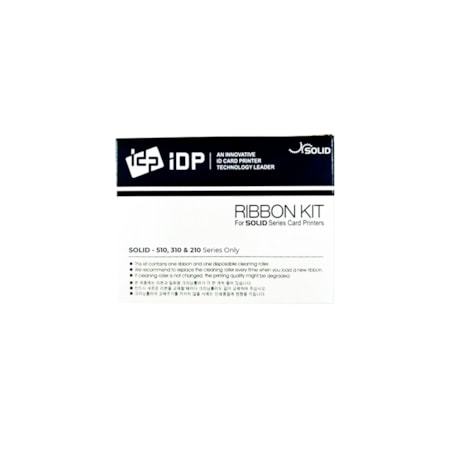Ribbon Idp Solid Preto 1200 Impressões - Tech Makers