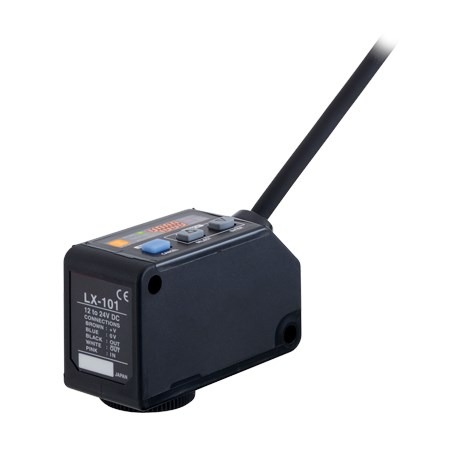 Sensor de Marca RGB Panasonic com Cabo 2m PNP IP67 LX-101-P