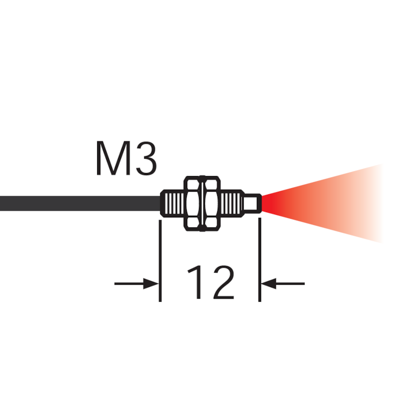 Sensor de Fibra Ótica Panasonic FD-31 | Tech Makers