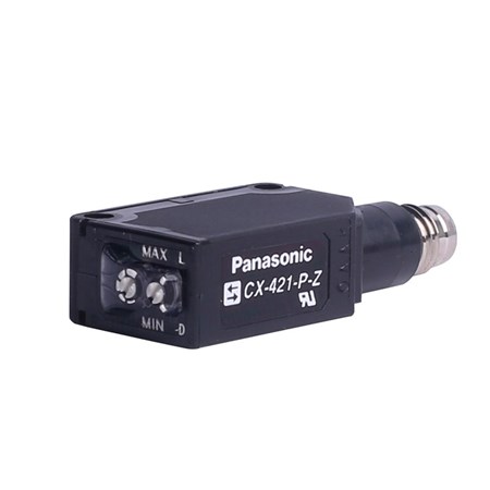 Sensor Fotoelétrico Panasonic com Range 300mm com Conector M8 CX-421-P-Z