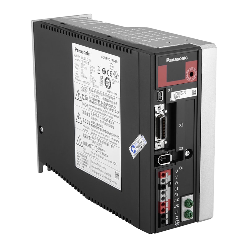 Servo Driver Panasonic MCDJT3220 Série Minas LIQI - Tech Makers