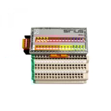 SIO15.2 / Pul/dir / 4-EIXOS / 32 Io's / 16-IN/16-OUT / Canopen